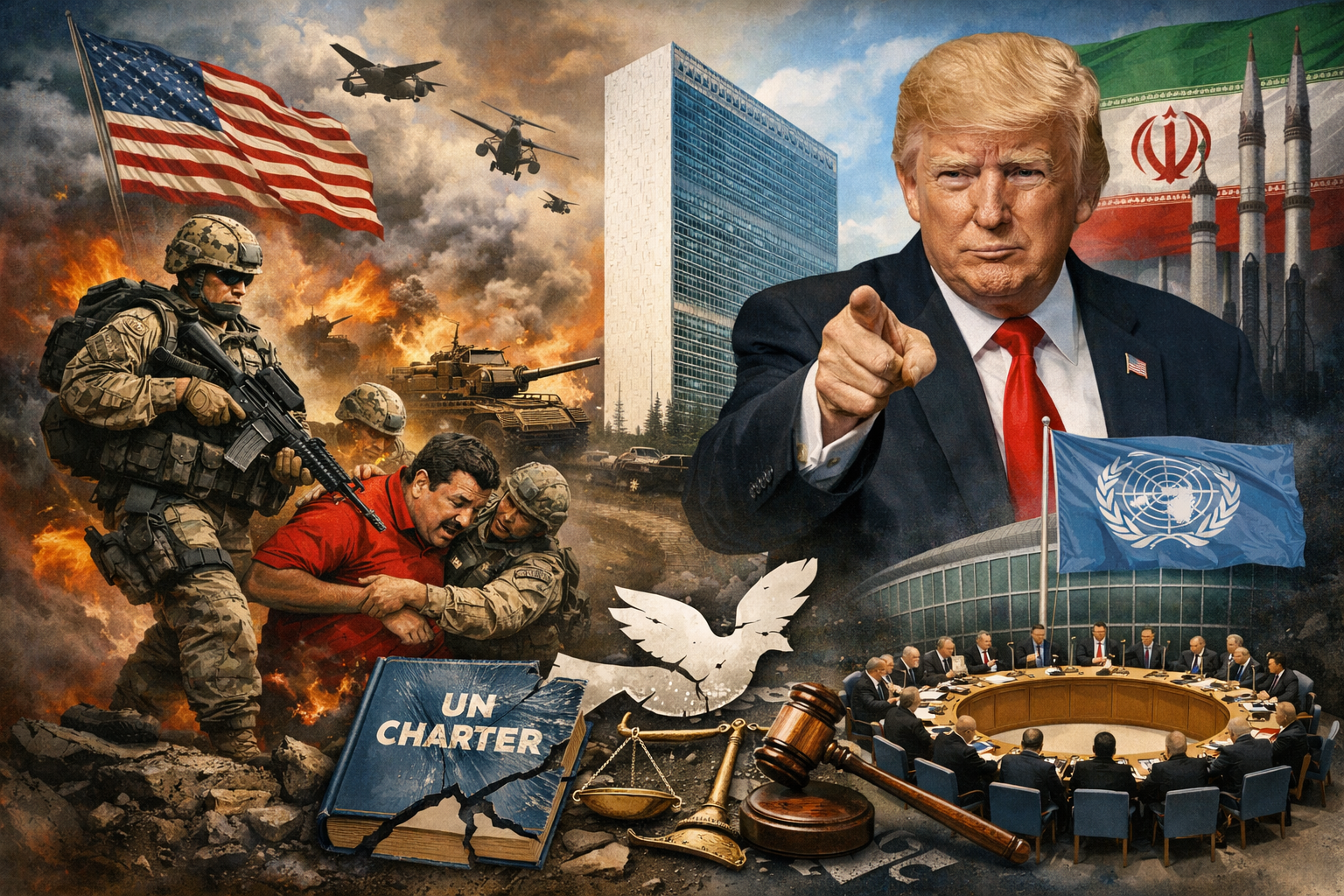 USA Force over Dialogue - A breach of International Law - Mediation House Sydney