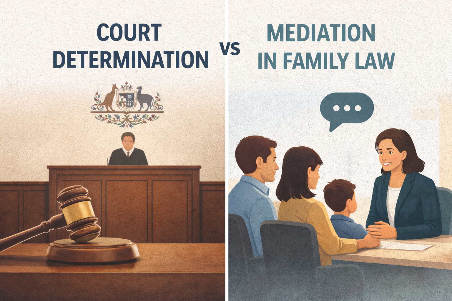 mediation house sydney - family dispute resolution court vs mediation